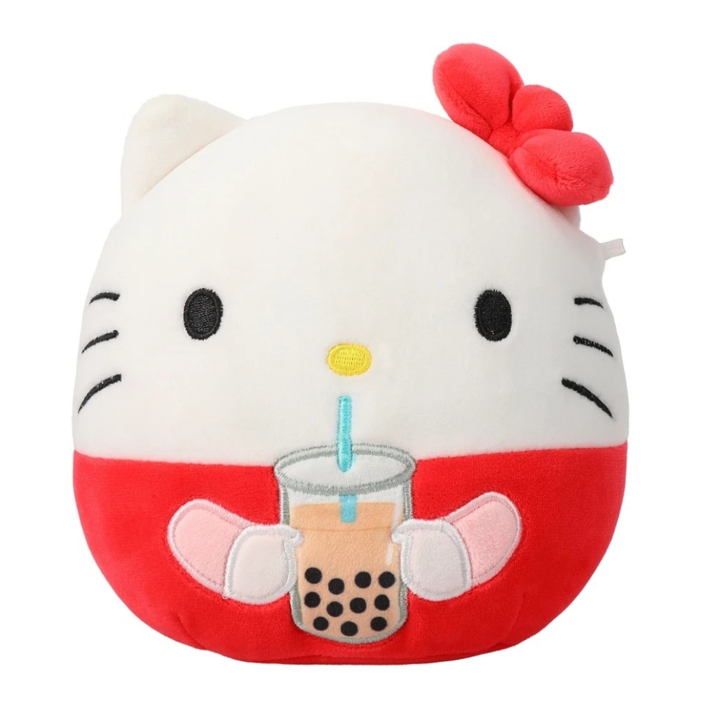 Squishmallow Hello Kitty Boba Tea
